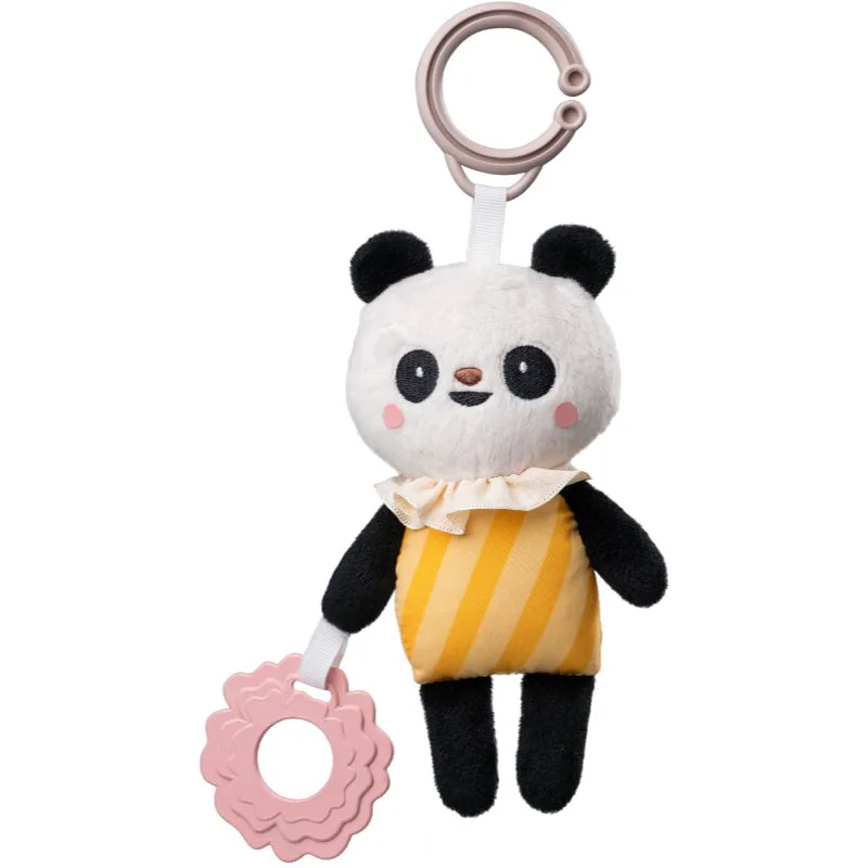 Taf Toys Activity Toy Pamela the Panda κρεμαστό παιχνίδι δραστηριοτήτων με έντονα χρώματα με μασητικό 1 τμχ