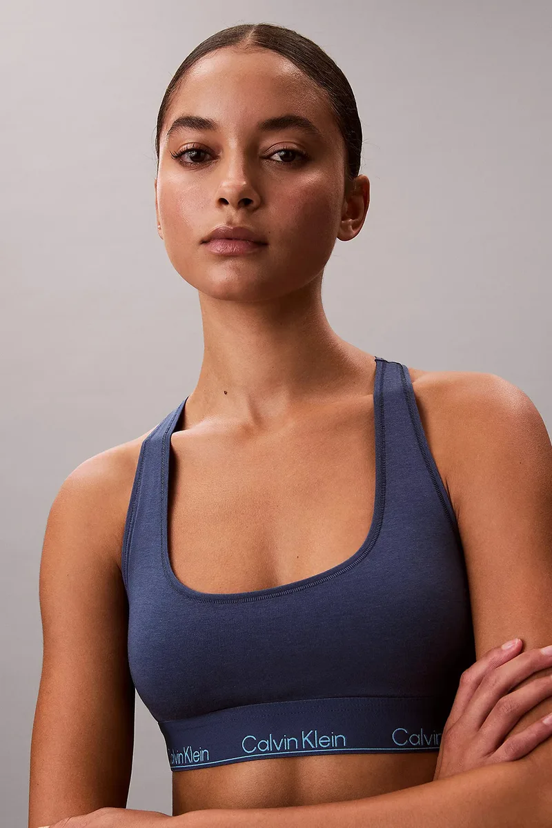 Calvin Klein γυναικείο μπουστάκι Unlined Bralette-Icon Cotton Modal-LV00QF8493-CEC