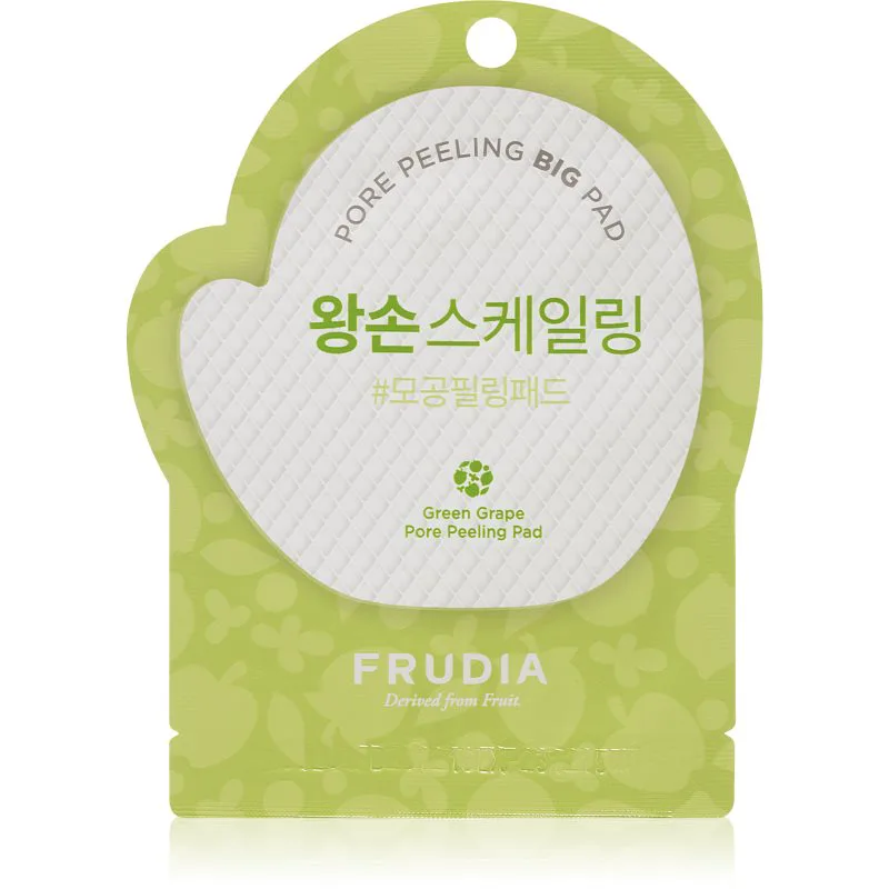 Frudia Green Grape απολεπιστικά ταμπόν προσώπου κατά της γυαλάδας της επιδερμίδας με διερυμένους πόρους 1 τμχ