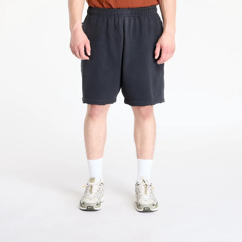 Σορτς Nike Solo Swoosh Men's French Terry Shorts Black/ Black XL