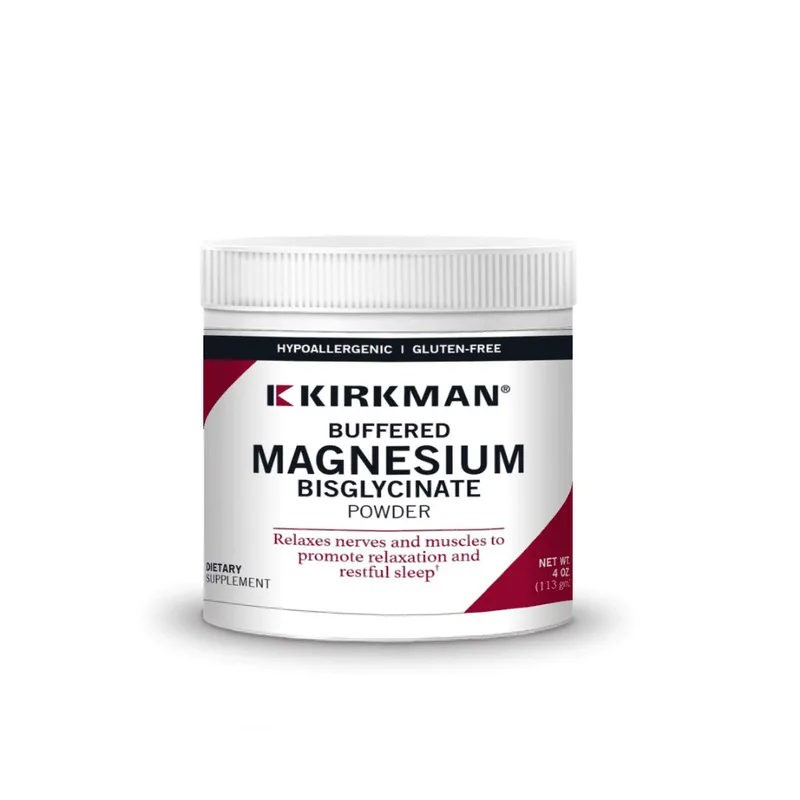 Kirkman Buffered Magnesium Bisglycinate Powder (113 gr) - Δισγλυκινικό μαγνήσιο σκόνη