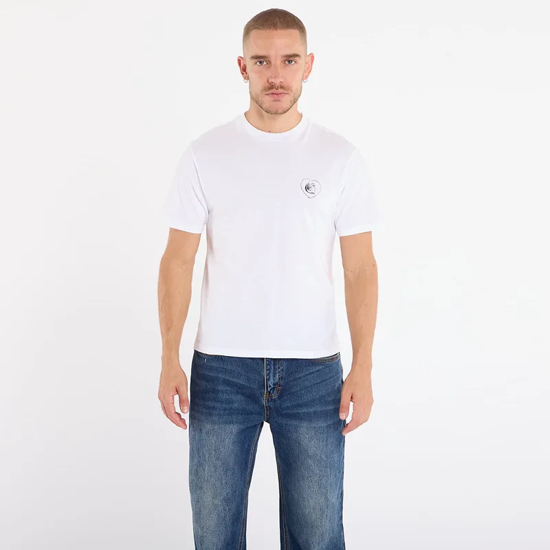 T-shirt Carhartt WIP W' S/S Hearts Of Hartts T-Shirt UNISEX White M