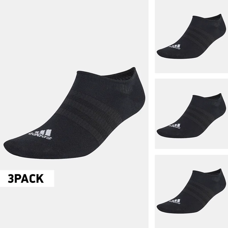 adidas Thin And Light No- Show Ανδρικές 3-Pack Κάλτσες (9000137580_1480)