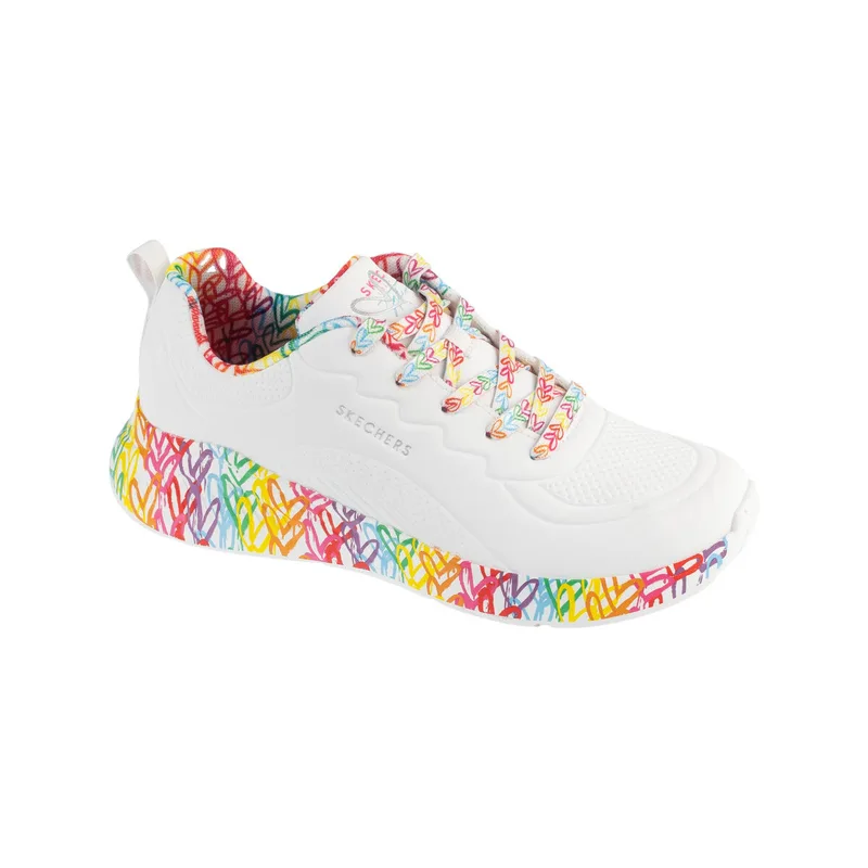 Xαμηλά Sneakers Skechers Baskets uno lite exuberant hearts maille respirante