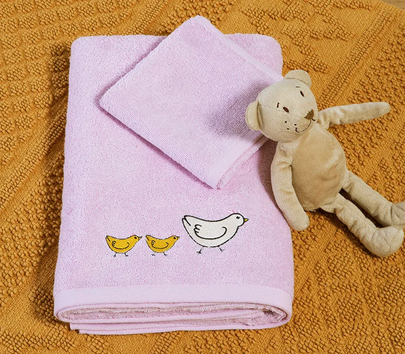 Βρεφική Πετσέτα (Σετ) Nef-Nef Homeware Cute & Sweet Lilac