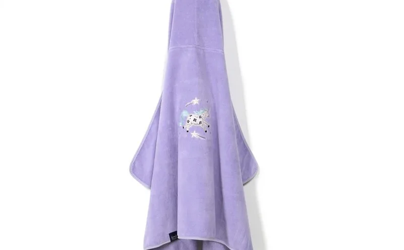 Πετσέτα Bamboo Kid Purple Lady Unicorn