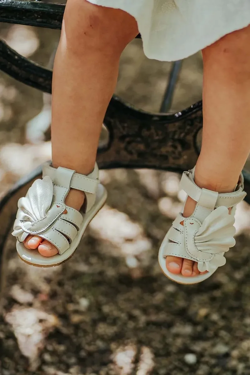 Παιδικά δερμάτινα σανδάλια Donsje Filoe Sandals Dove