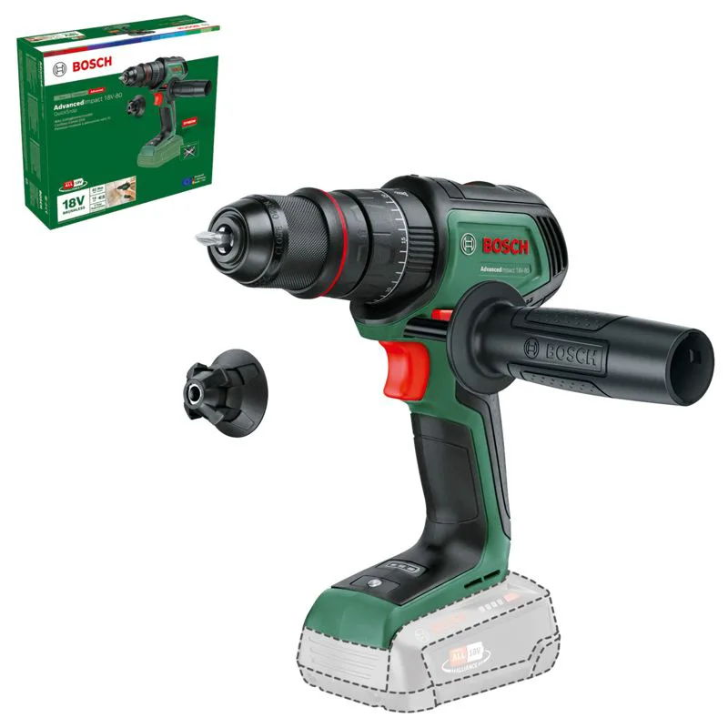 Bosch AdvancedImpact 18V-80 Cordless Hammer Drill