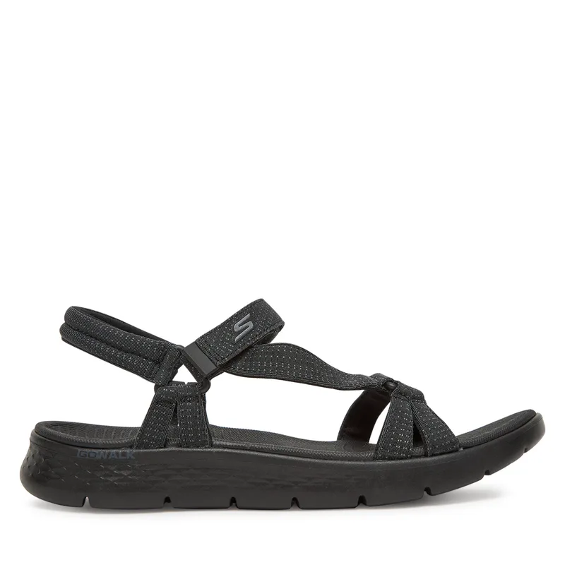 Σανδάλια Skechers Go Walk Flex Sandal-Sublime 141451/BBK Μαύρο