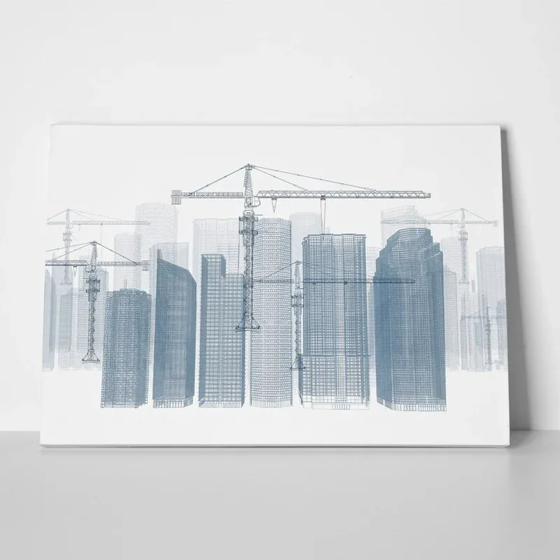 Πινακας σε καμβά CONSTRUCTIONS