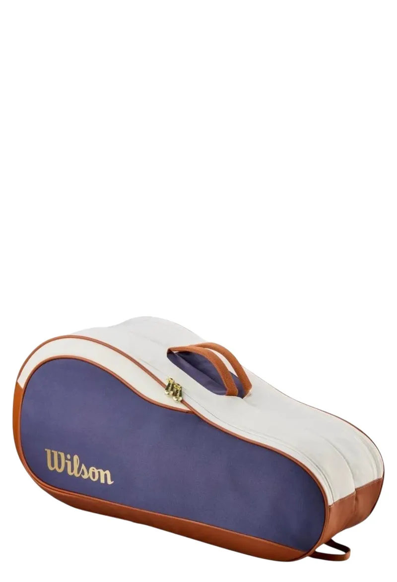 Τσάντα Τένις Wilson Heritage V2 6PK Racket Bag WR8052101-Black