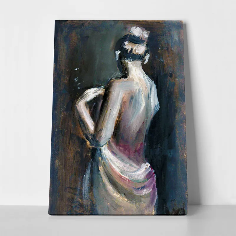Πινακας σε καμβά EXPRESSIVE WOMAN FIGURE 2