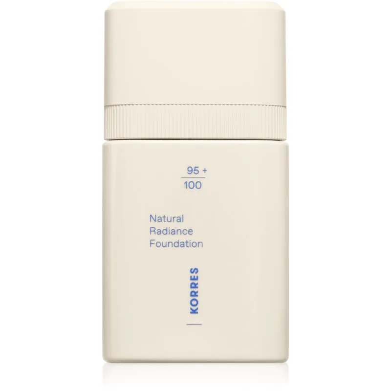 Korres Natural Sheer Foundation ελαφρύ μεικ απ για φυσική εμφάνιση απόχρωση 02 Medium 30 ml