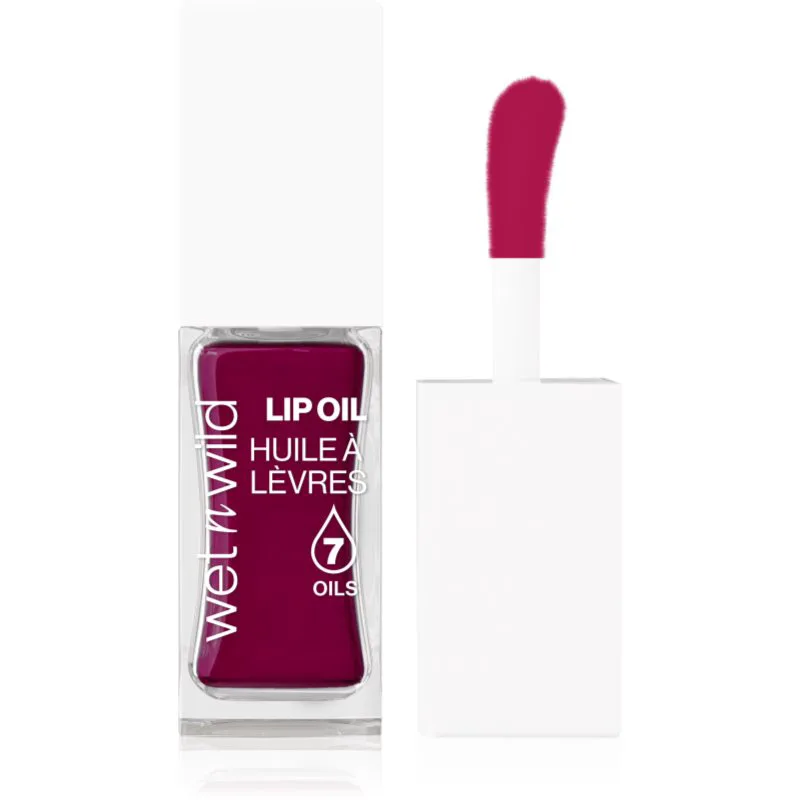 Wet n Wild Lip Oil λάδι με χρώμα για τα χείλη απόχρωση Merlot Glass 7.11 ml