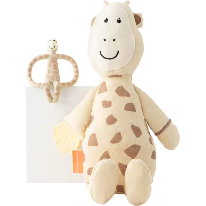Matchstick Monkey Teething Gift Set 3m+ μασητικό + παιχνίδι Giraffe 1 τμχ