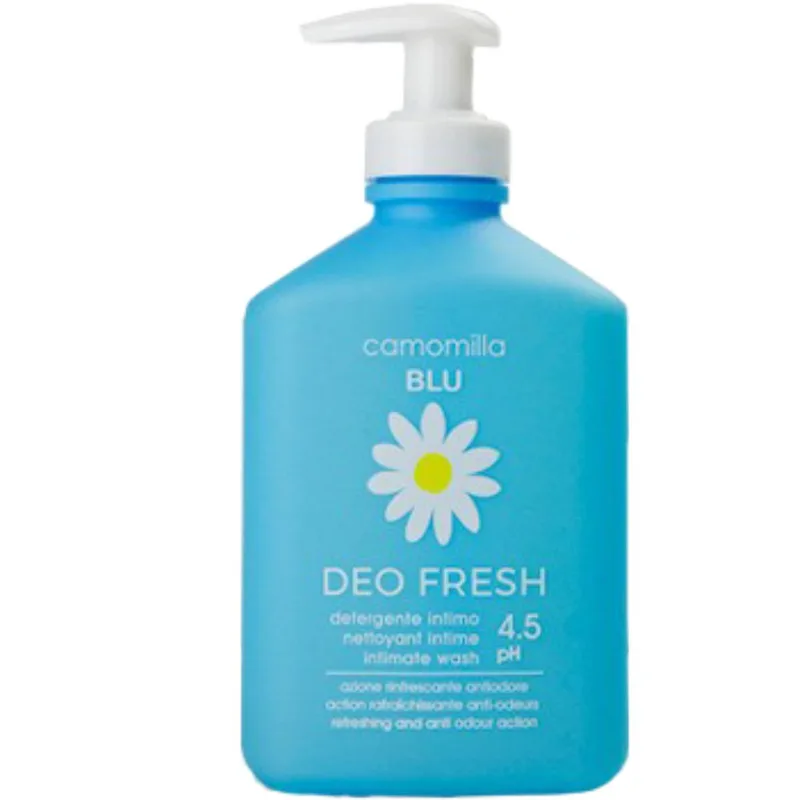 Camomilla Μπλε Deo Fresh Intimate Wash Απάλη Λοσιόν Καθαρισμού με Αίσθηση Φρεσκάδας με Αντλία 300ml