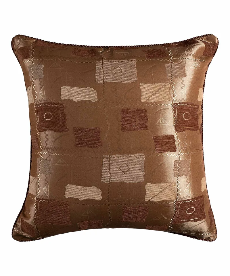 Μαξιλαροθήκη Διακόσμησης Silk Fashion 913 Καφέ 65x65