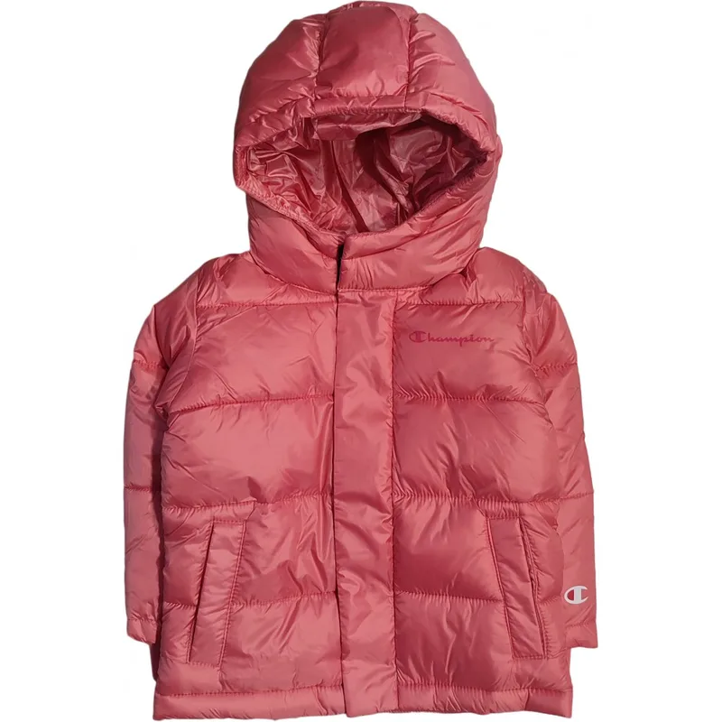 CHAMPION JR Hooded Jacket ΜΠΟΥΦΑΝ ΒΡΕΦΙΚΟ (306202-PS171)