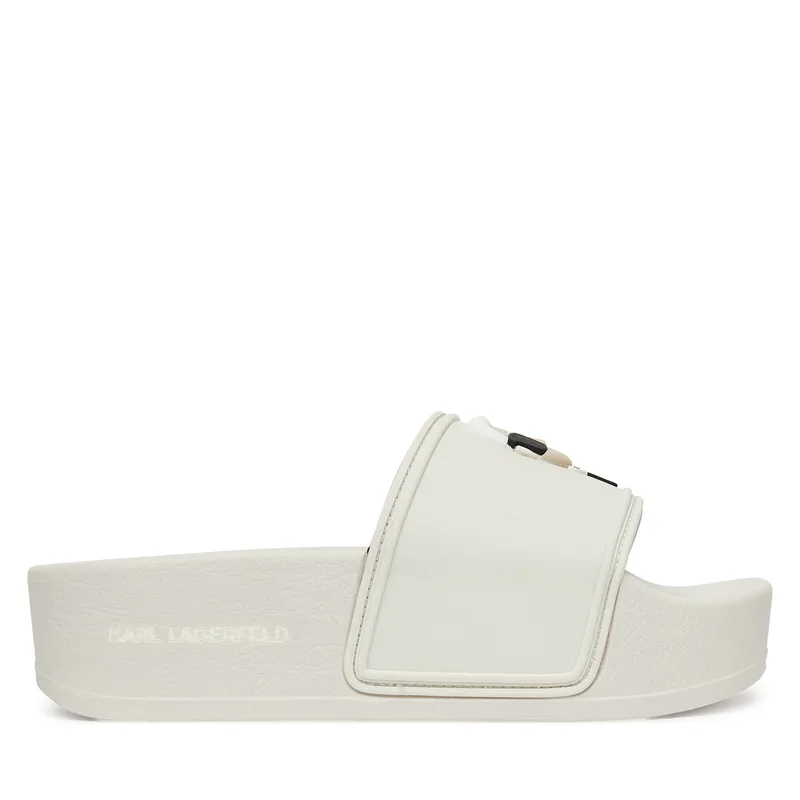 Παντόφλες KARL LAGERFELD Kondo Maxi KL80805A Λευκό