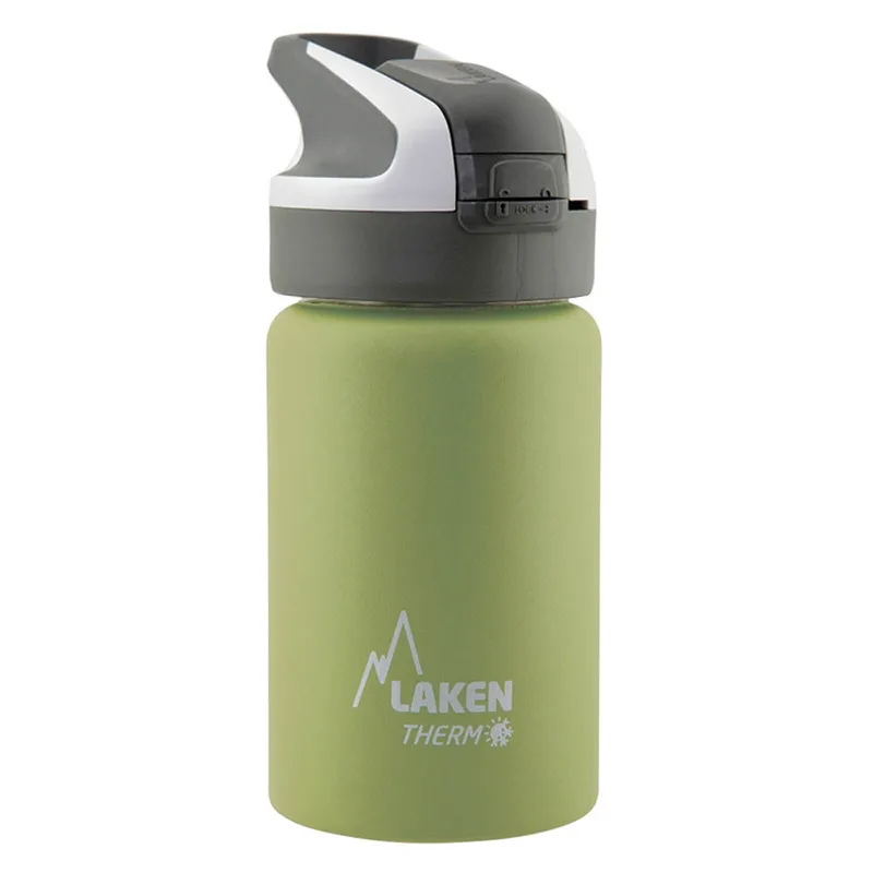Παγούρι - Θερμός 350ml Με Καλαμάκι Laken Χακί