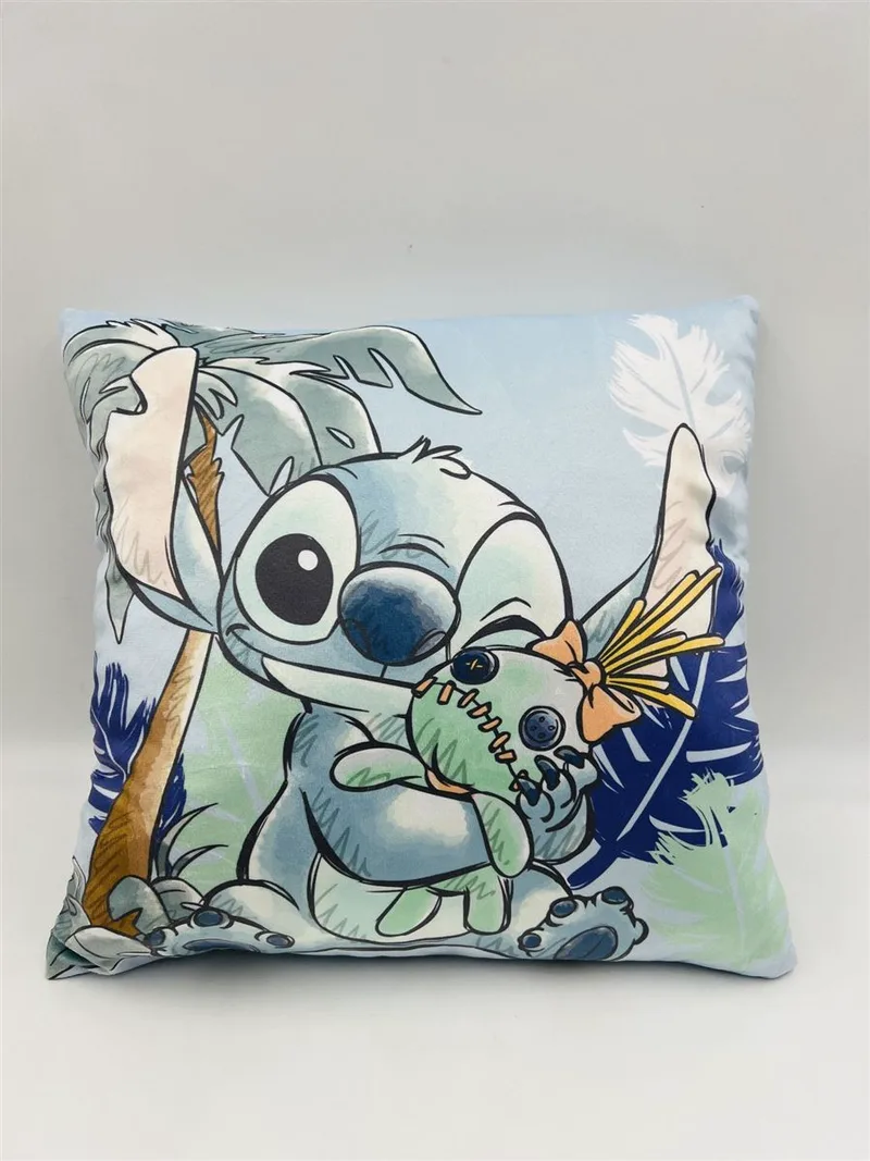 Διακοσμητικό Μαξιλάρι Velboa 38x38εκ. Disney Home Stitch 612 Pale Blue DimCol (Χρώμα: Μπλε, Ύφασμα: Velboa) - DimCol - 54461707017
