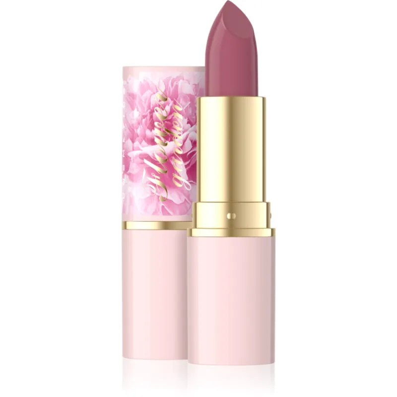 Eveline Cosmetics Flower Garden ενυδατικό στιλπνό κραγιόν απόχρωση 02 4 γρ