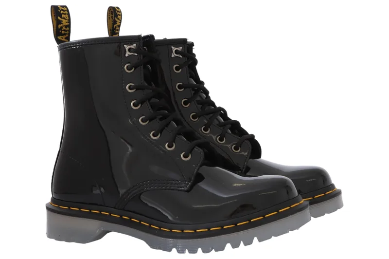 Μποτάκια Dr. Martens 1460 Iced Bn Patent Lamper 27808001-Black Γυναικείο