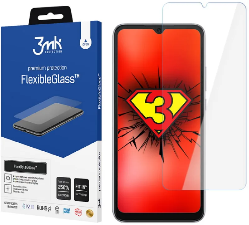 3MK Premium Flexible Glass - Αντιχαρακτικό Υβριδικό Προστατευτικό Γυαλί Οθόνης - Huawei Nova Y70 - 0.3mm (5903108486378)