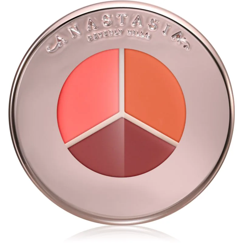 Anastasia Beverly Hills Magic Touch Blush Trio τρίο ρουζ με υφή τζέλ απόχρωση Peach Trio 3 γρ