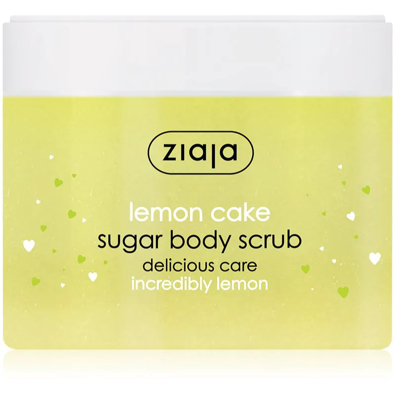 Ziaja Lemon Cake απαλυντική απολέπιση ζάχαρης 300 ml