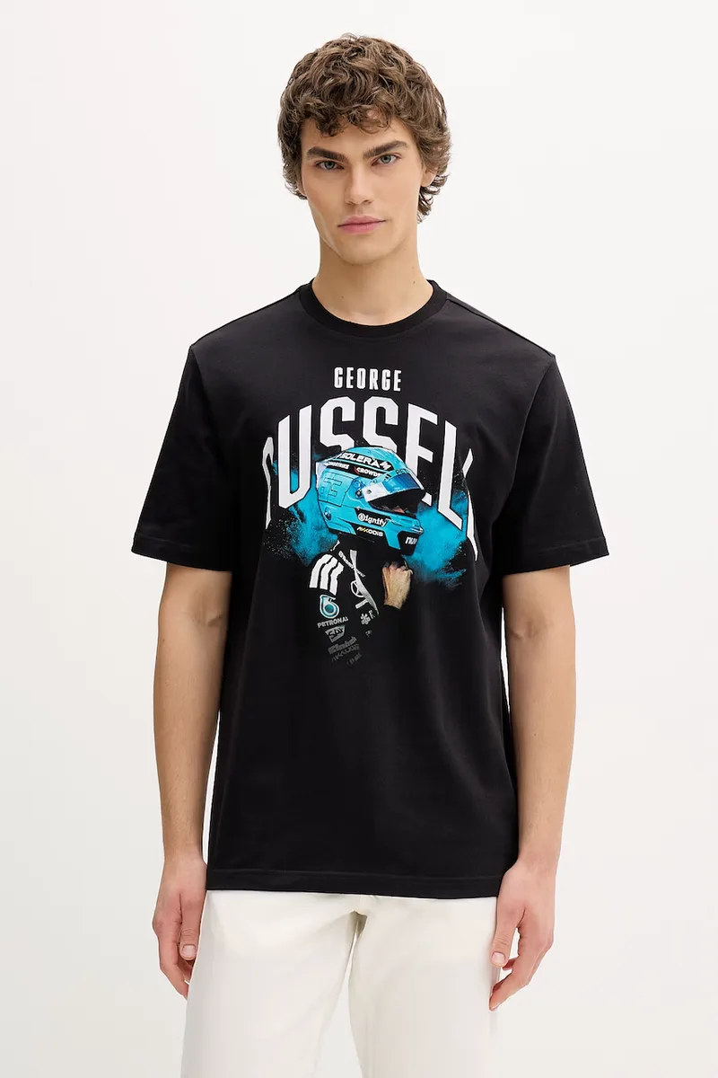 adidas T-shirt ανδρικό βαμβακερό x Mercedes