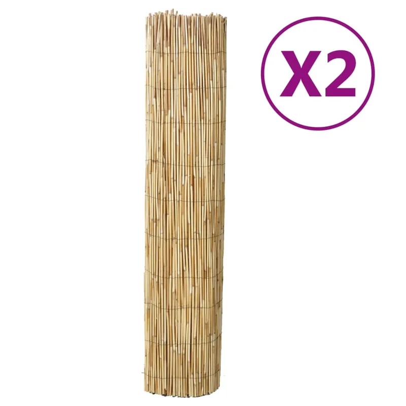 vidaXL Καλαμωτές 2 τεμ. 150 x 500 εκ.