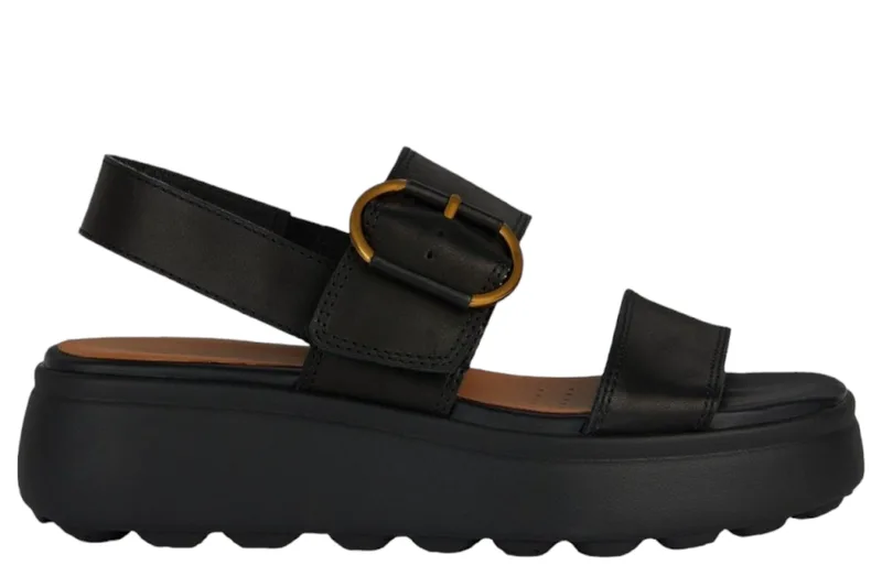 Σανδάλια Geox D Spherica D45D4B 00043-C9999-BLACK Γυναικείο