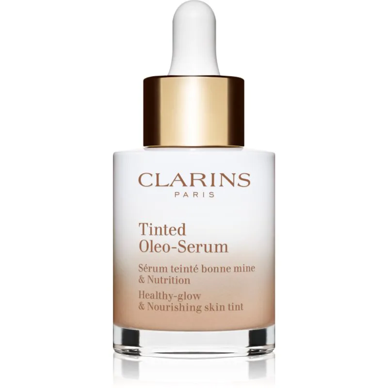 Clarins Tinted Oleo-Serum ελαιώδης ορός για ενοποίηση τόνου της απόχρωσης δέρματος απόχρωση 02 30 ml