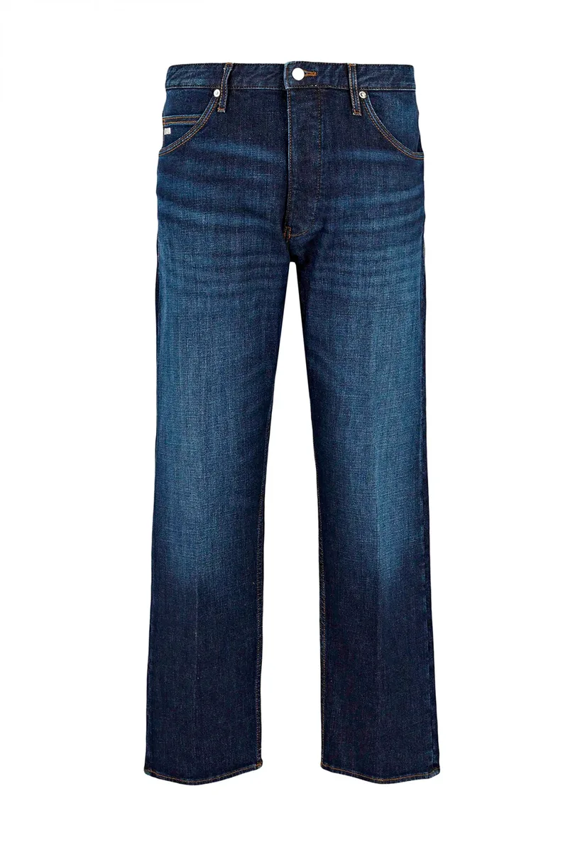 EMPORIO ARMANI ΠΑΝΤΕΛΟΝΙ JEANS J69 LOOSE FIT ΜΠΛΕ