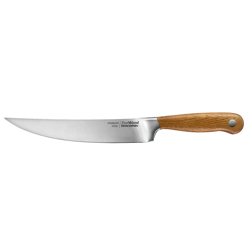 Μαχαίρι Κρέατος από Ανοξείδωτο Ατσάλι 20cm FeelWood Tescoma