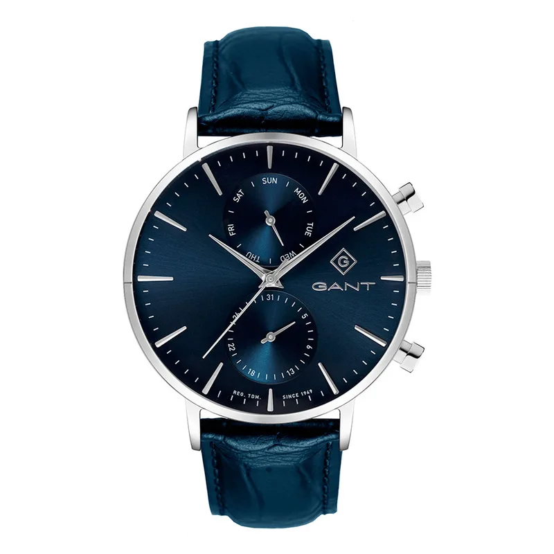 GANT Park Hill Blue Leather Strap G121009