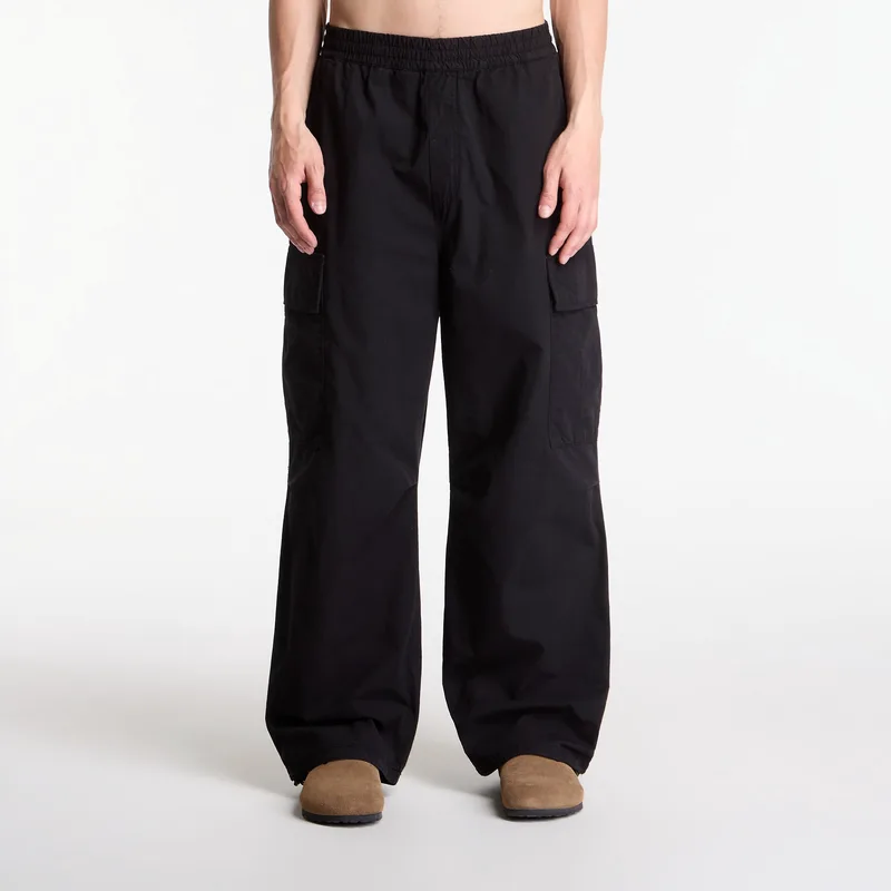 Παντελόνια Carhartt WIP Mandler Cargo Pant Black Garment Dyed XS