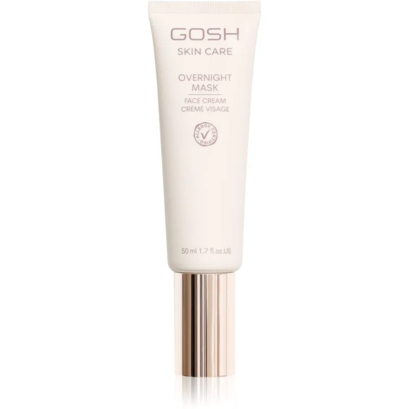 GOSH COPENHAGEN Skin Care Overnight κρεμώδης μάσκα με ενυδατικό αποτέλεσμα 50 ml