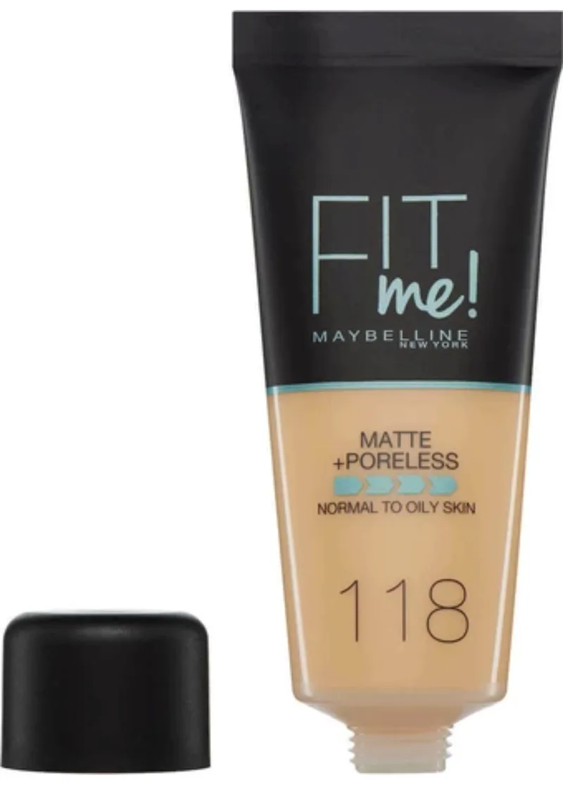 Maybelline & More - Maybelline Fit Me Matte & Poreless 118 Nude
