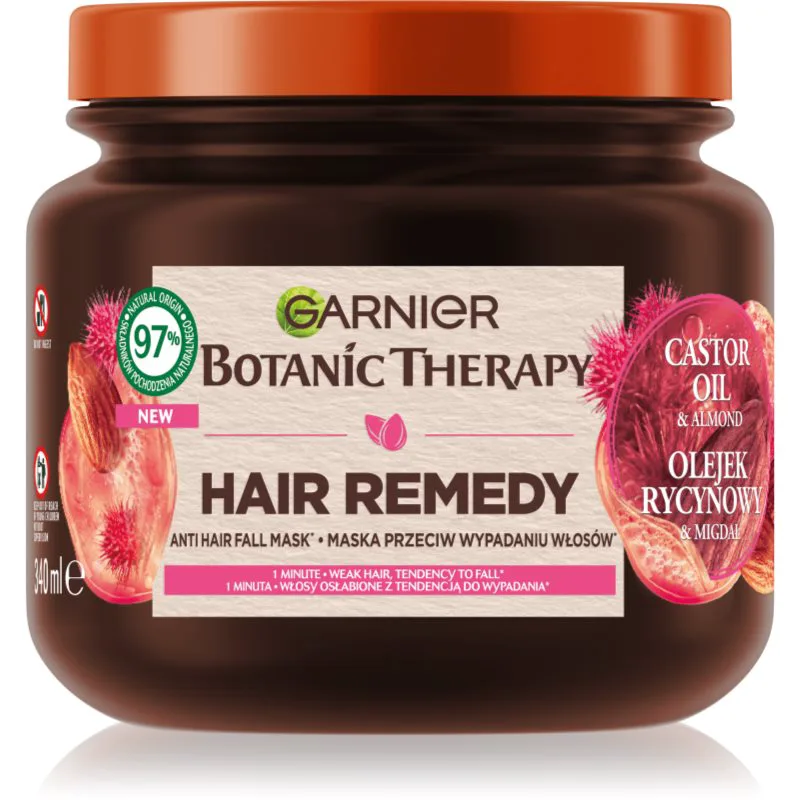 Garnier Botanic Therapy Hair Remedy δυναμωτική μάσκα για αδύναμα μαλλιά με τάση για αραίωση 340 ml