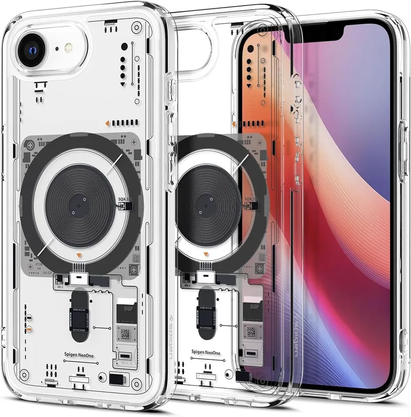 Θήκη iPhone 17e / 16e Spigen Ultra Hybrid MagFit Σκληρή με MagSafe - Neo One (ACS09143)