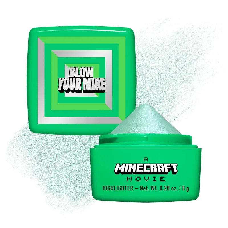 Nyx Professional Makeup Minecraft Movie Highlighter Balm Highlighter με Κρεμώδη Σύνθεση & Χρώμα Προσαρμόσιμης Έντασης Εμπνευσμένο από την Ταινία Minecraft 8g - Blow Your Mine