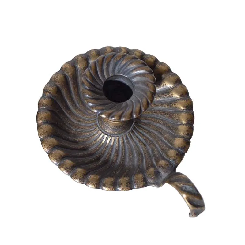 Κηροπήγιο Μπρούτζινο Αντικέ 10εκ. Royal Art STL130BR (Χρώμα: Αντικέ, Υλικό: Μπρούτζος) - Royal Art Collection - STL130BR