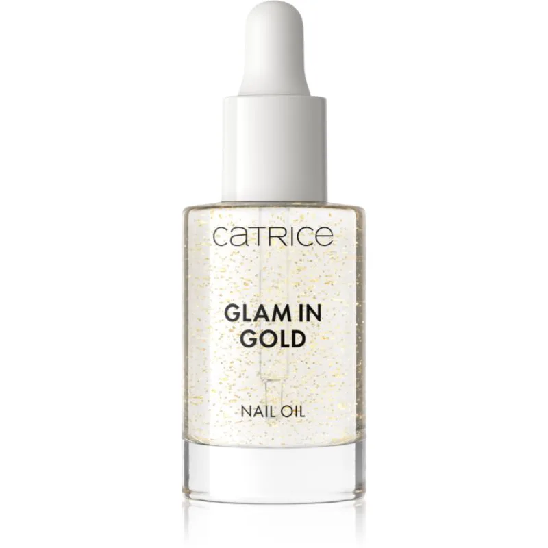 Catrice Glam In Χρυσό Nail Oil θρεπτικό λάδι για τα νύχια 8 ml