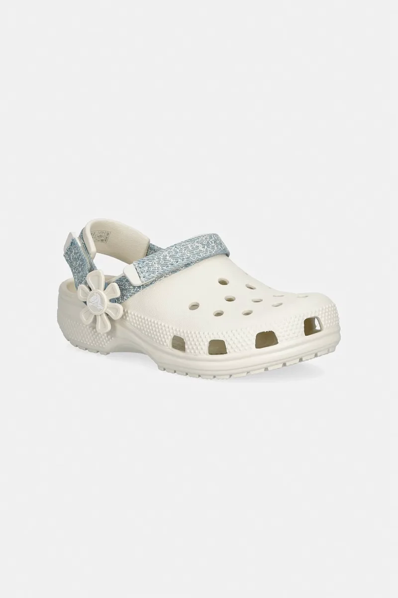 Crocs σαγιονάρες παιδικές CLASSIC DNM FLWR ADJ BACKSTRAP CLOG K