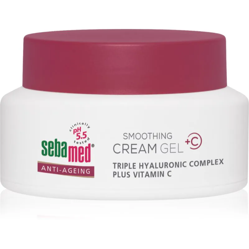 Sebamed Anti-Ageing Smoothing Cream Gel κρέμα κατά των ρυτίδων με υαλουρονικό οξύ 50 ml