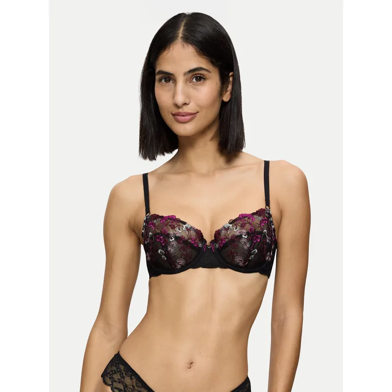 Triumph Σουτιέν Balconette Sensual Spotlight 10219847 Μαύρο