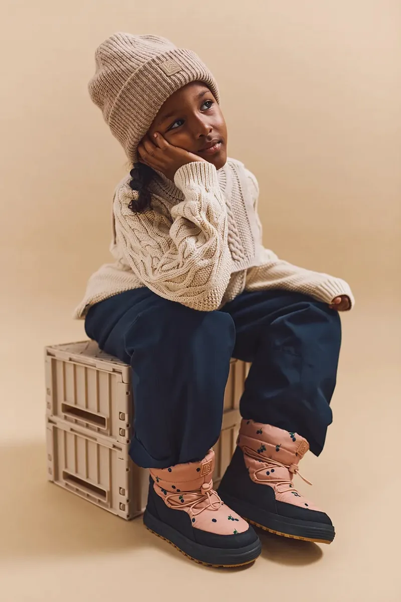 Παιδικό πουλόβερ με προσθήκη μαλλιού Liewood Callio Knit Jumper