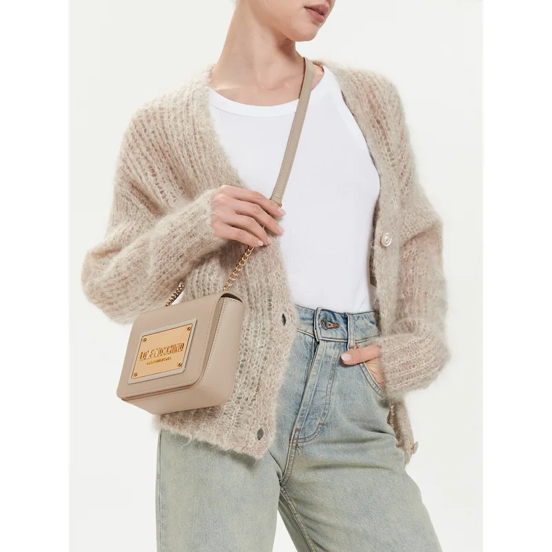 Τσάντα LOVE MOSCHINO JC4357PP0IK1211A Μπεζ